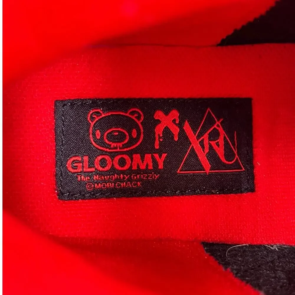 Gloomy Bear X YRU Women's Qozmo Black Platform Sneakers Size US 5